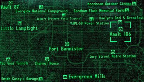 fo3 vault 106|fallout 3 burkittsville location.